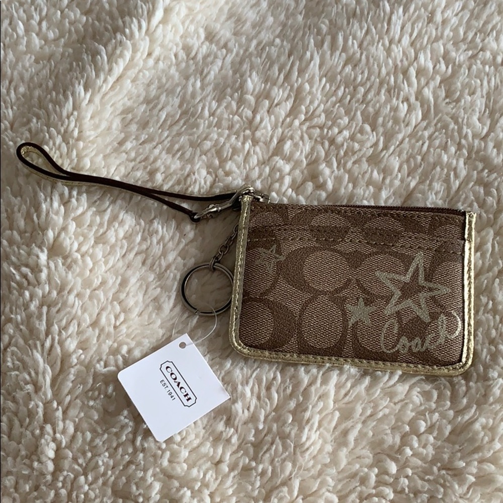 Brown Coach wallet